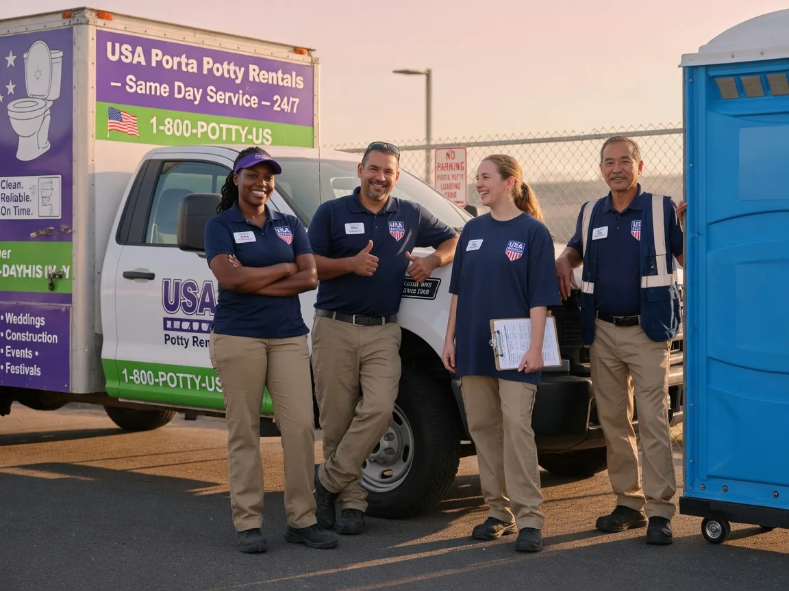 Porta Potty Rental company in Woodward, PA
