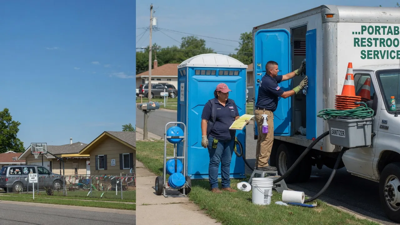 Portable Toilet Rental in Woodward, PA near me